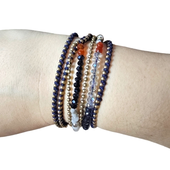 Chloe + Isabel Delicate Bead + Chain Multi-Wrap Bracelet - Picture 1 of 14